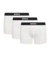 Hugo Boss Boss 3-pack One Stretch Cotton Boxer Briefs In White