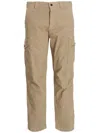 Hugo Boss Stretch-cotton Cargo Pants In Neutrals