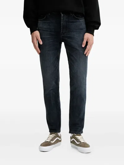 Hugo Boss Stretch-cotton Jeans In Blue