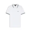 Hugo Boss Boss Paul Pro Slim Fit Performance Polo In White