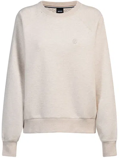 HUGO BOSS STRETCH-COTTON SWEATSHIRT