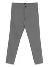 Hugo Boss Elastan Trousers In Gray