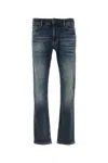 Hugo Boss Blue Straight-leg Jeans In Navy