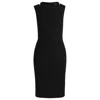 Hugo Boss Boss Orange Dodie Shoulder Cutout Sheath Dress In Black