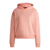 Hugo Boss Stretch-jersey Hoodie With Logo Print In Red