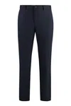Hugo Boss Boss X Shohei Ohtani Stretch Trousers With Special Branding In Blue