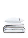 Hugo Boss Stripe-detail Bedding Set In Multi