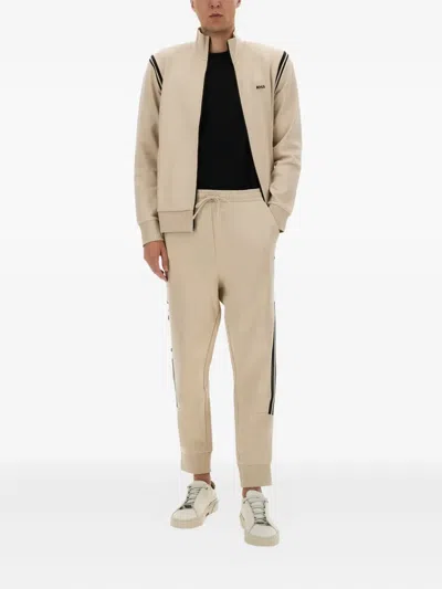 HUGO BOSS STRIPE-DETAIL TRACKSUIT