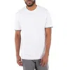 Hugo Boss Stripe-trim Short Sleeve T-shirt In White