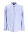 Hugo Boss Boss Striped Shirt In Blue