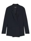 Hugo Boss Striped Jacket In Blue