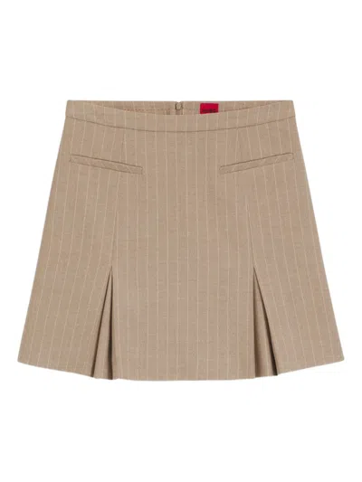 Hugo Boss Striped Mini Skirt