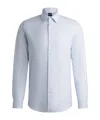 Hugo Boss Striped Shirt In White