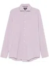 Hugo Boss Striped Shirt In White