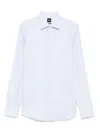 Hugo Boss Striped Shirt In White