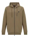 Hugo Boss 'c-spence 01' Hoodie In Brown