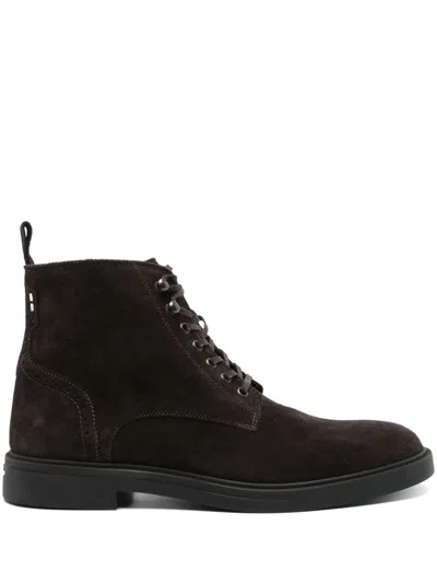 HUGO BOSS SUEDE BOOTS