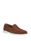 Hugo Boss Textured-leather Loafers
