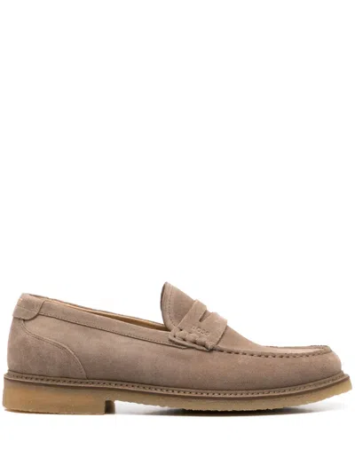 Hugo Boss Suede Loafers