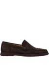 Hugo Boss Boss Sienne Loafers Dark Brown In Brown