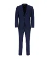 Hugo Boss Boss Huge Slim Fit Textured Suit In Black