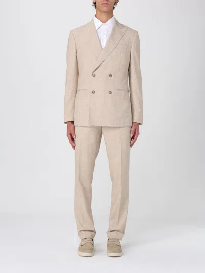 Hugo Boss Abito Boss Uomo Colore Beige In Sand