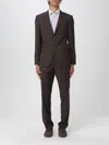 Hugo Boss Suit Boss Men Color Brown In Brown