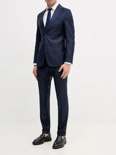 Hugo Boss Suits In Blue