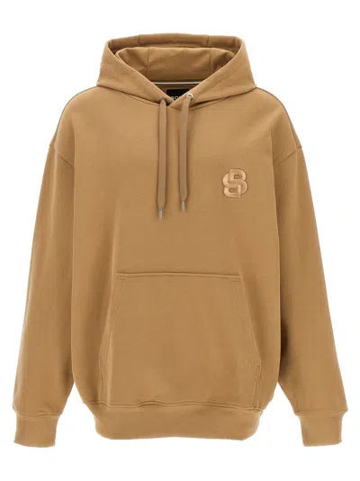 Hugo Boss Sullivan 23 Sweatshirt In Brown
