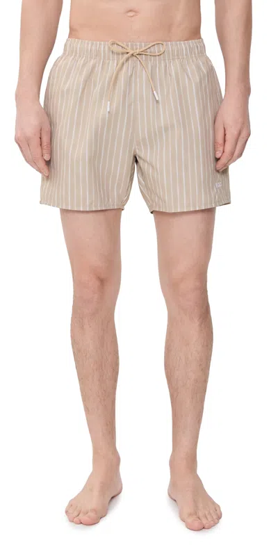 Hugo Boss Sunfish Swim Trunks Light Beige In Neutral