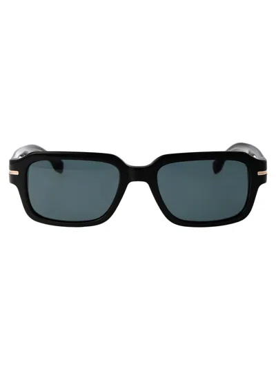 Hugo Boss Sunglasses In 807a9 Black