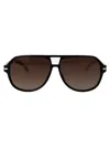Hugo Boss Boss Black Acetate Sunglasses In Black
