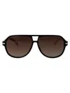 Hugo Boss Boss Black Acetate Sunglasses In Black
