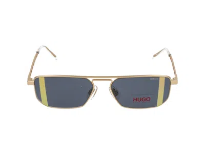 Hugo Boss Sunglasses In Yellow Gold