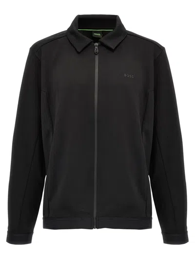 Hugo Boss Black Graphic Logo Print Sweatshirt