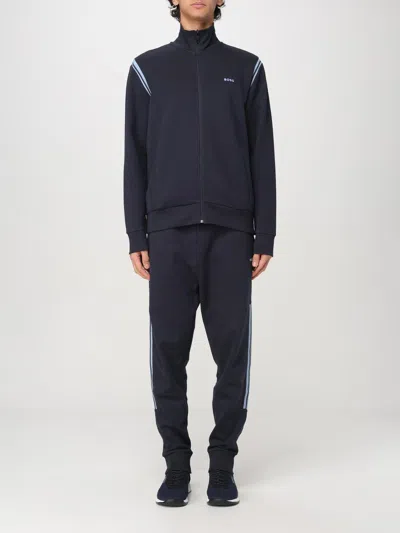 Hugo Boss Sweat Hugo Men Color Blue In Blue