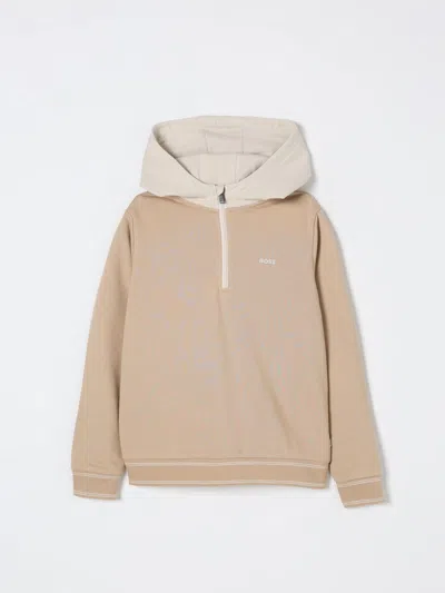 Hugo Boss Sweater Boss Kids Color Beige