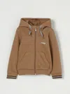 Hugo Boss Sweater Boss Kids Color Beige In Brown