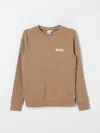 Hugo Boss Sweater Boss Kids Color Biscuit In Biscuit