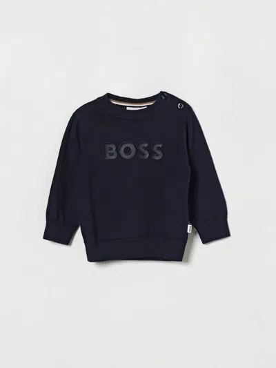 Hugo Boss Babies' Sweater Kids Boss In Blue