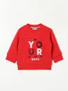 Hugo Boss Sweater Boss Kids Color Red In Rot