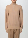 Hugo Boss Sweater Boss Men Color Beige In Beige