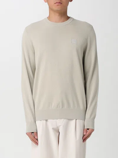 HUGO BOSS SWEATER BOSS MEN COLOR BEIGE,H49866022