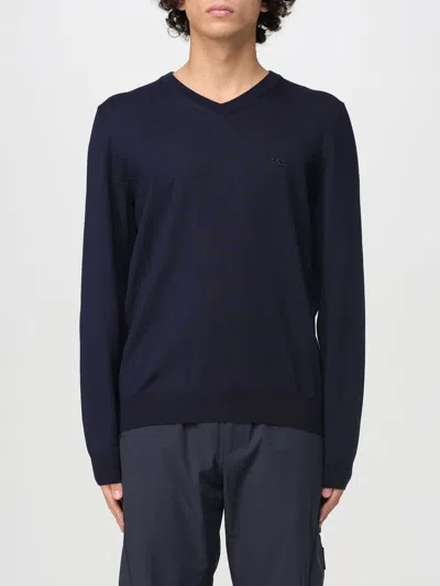 Hugo Boss Sweater Boss Men Color Blue In Blue