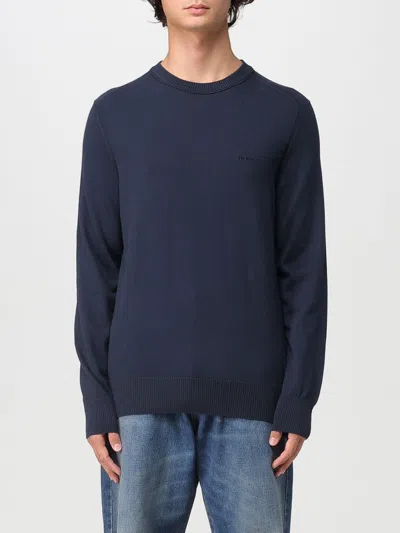 Hugo Boss Sweater Boss Men Color Blue
