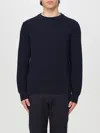 HUGO BOSS SWEATER BOSS MEN COLOR BLUE,f52071009