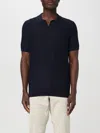 HUGO BOSS SWEATER BOSS MEN COLOR BLUE,F55090009