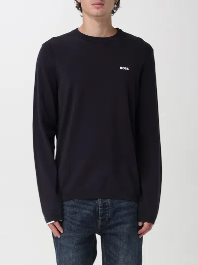 HUGO BOSS SWEATER BOSS MEN COLOR BLUE,H38268009