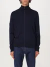 Hugo Boss Cardigan Boss Men Color Blue In Blau
