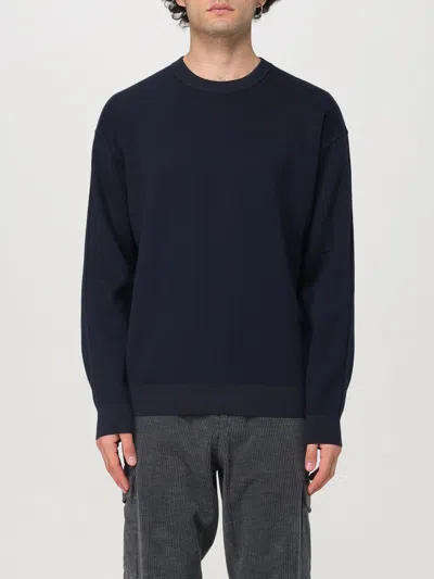 Hugo Boss Sweater Boss Men Color Blue In Dark Blue